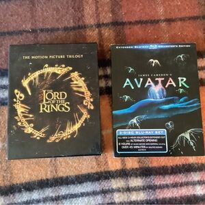 Avatar & Lord of the Rings Blu-Ray DVD Sets Digital Copy